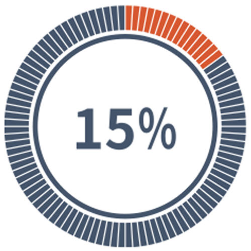 15 percent