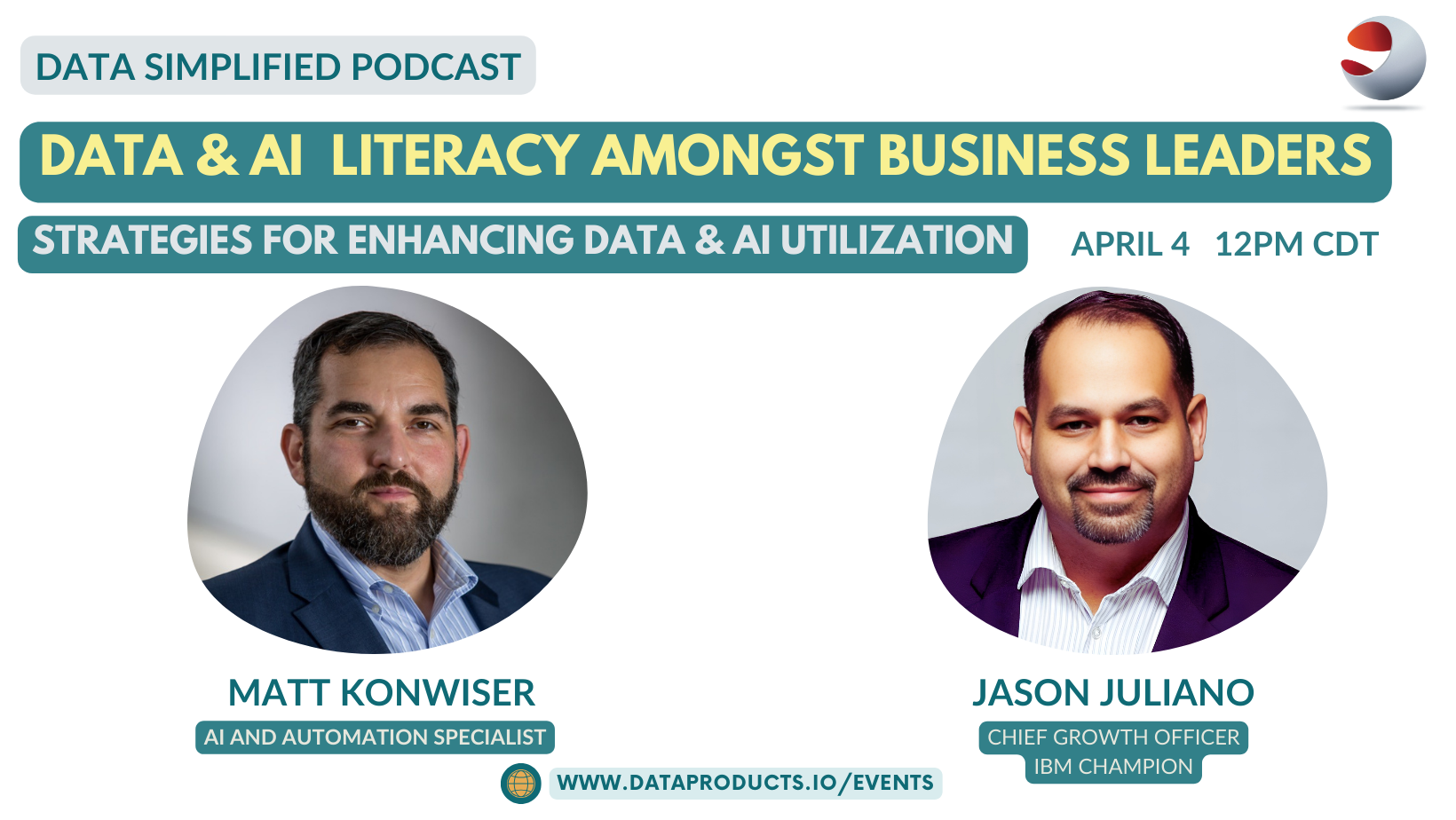 Data Product April Data Podcast